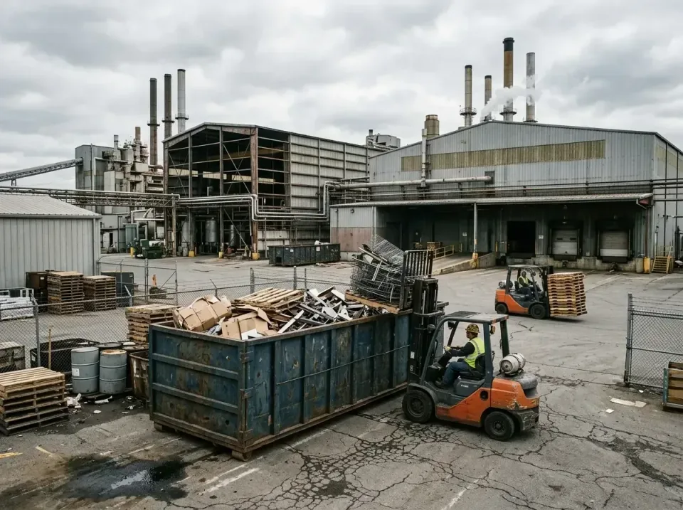 industrial-factory-scrap-conta-003 — frequently asked questions, Cheap Roll-off Dumpster Rentals in Gilberts, IL